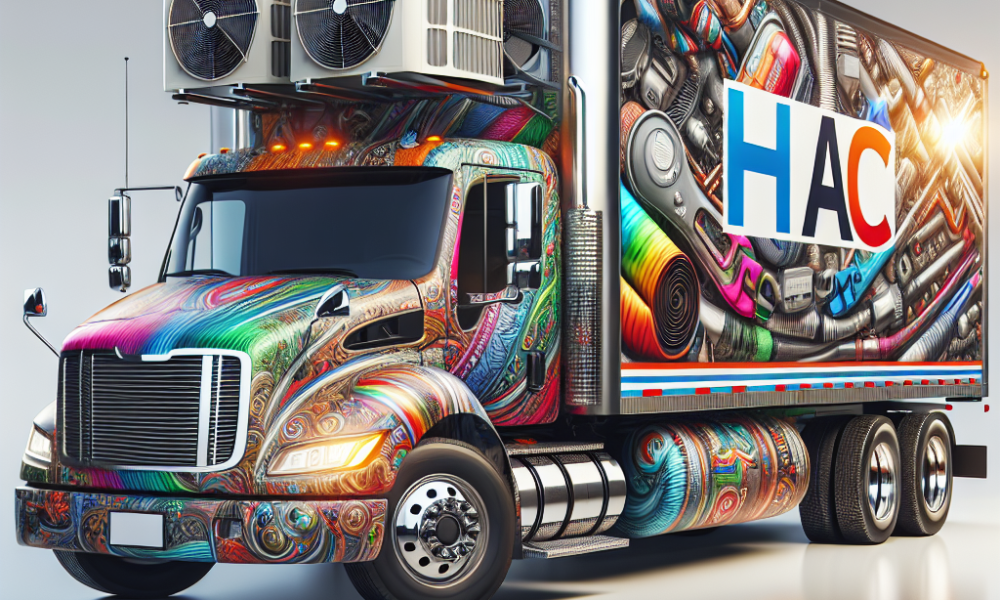 The Impact of Truck Wraps on Local HVAC Business Growth