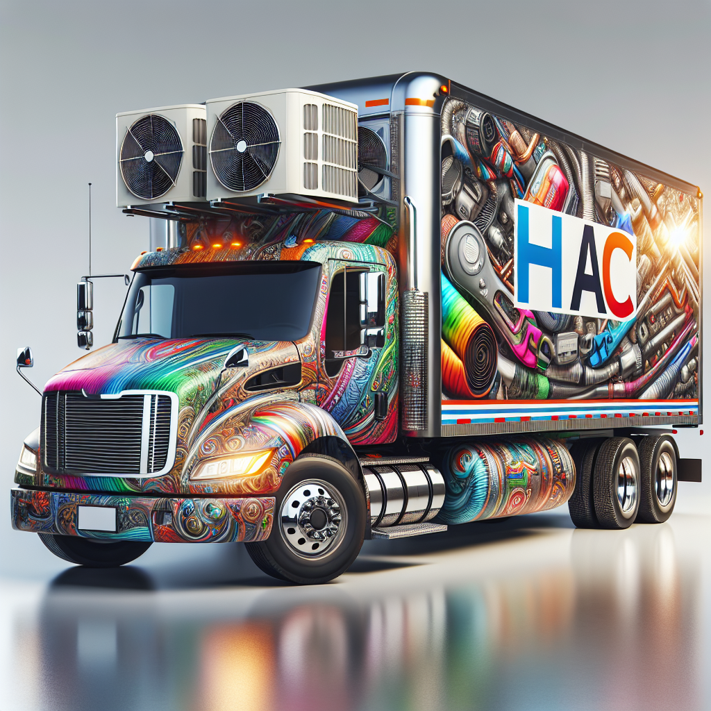 The Impact of Truck Wraps on Local HVAC Business Growth