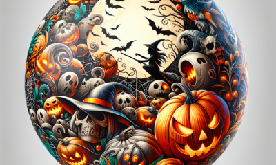 Showcase Spooky and Festive Halloween-Themed Vinyl Wrap Designs