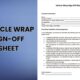 Vehicle Wrap Sign Off Sheet: Free Downloadable Template