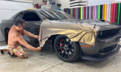 SHADOW GOLD Challenger Hellcat ASMR Wrap Guide | The Hardest Parts In REAL TIME