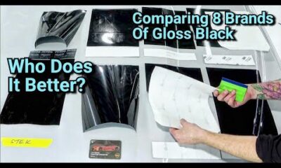 Comparing The Best Gloss Black Vinyl Wrap! Lets look at durability, gloss, install and more!